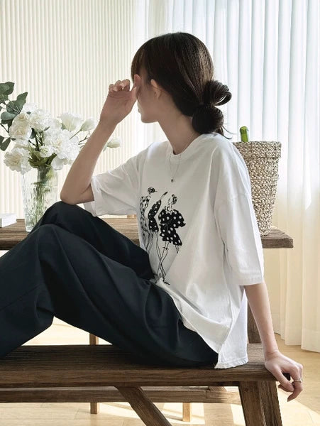 レディーパールTシャツ